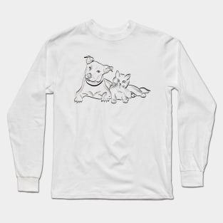 Dogs and cats Long Sleeve T-Shirt